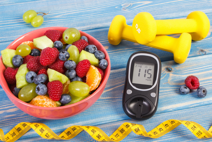 Fruits & Glucometer Fruits & Glucometer